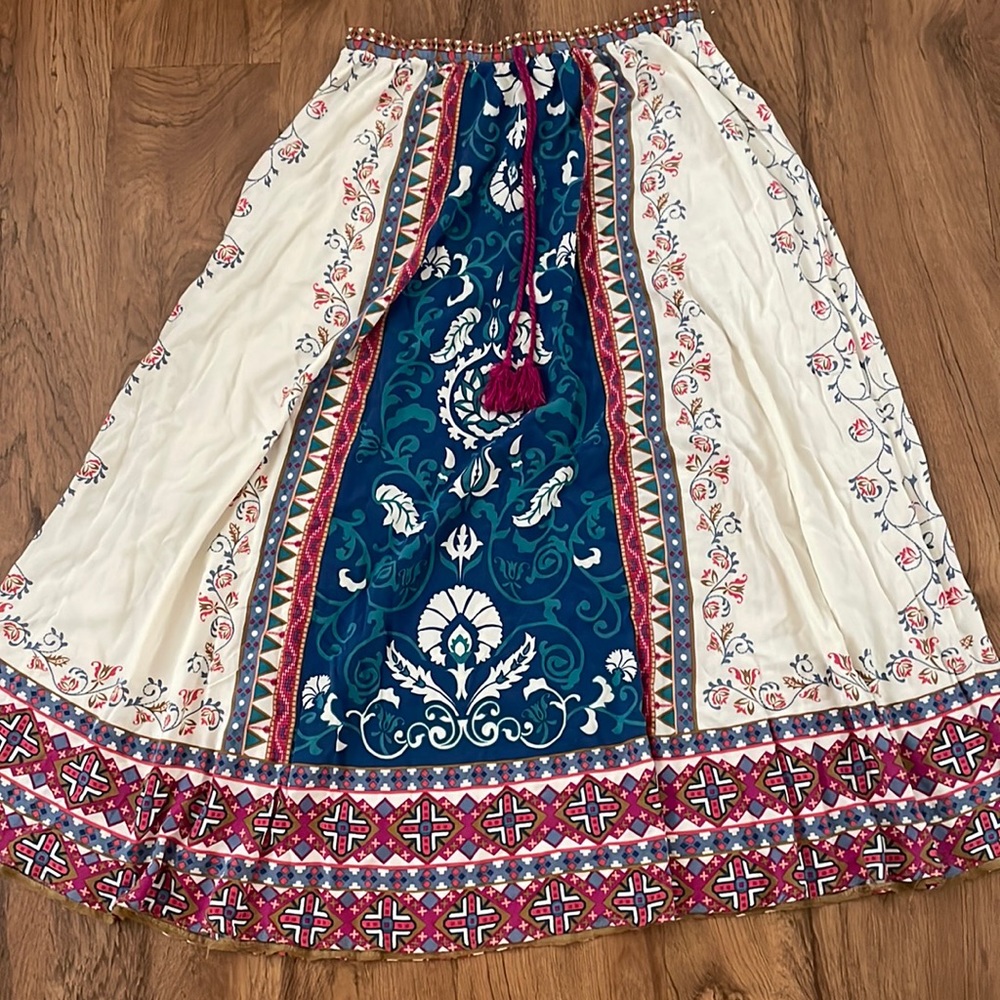 Printed Maxi Skirt